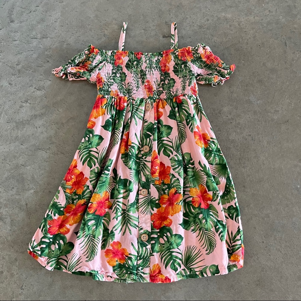 Cold shoulder dress
